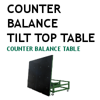 Counter Balance Tilt Top Table