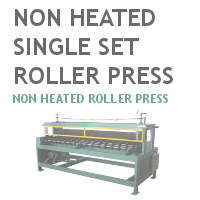 Non Heated Single Set Roller Press