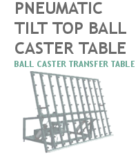 Pneumatic Acutating Tilt Top Ball Caster