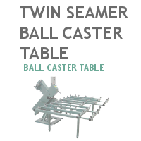Twin Seamer Ball Caster Extension Table